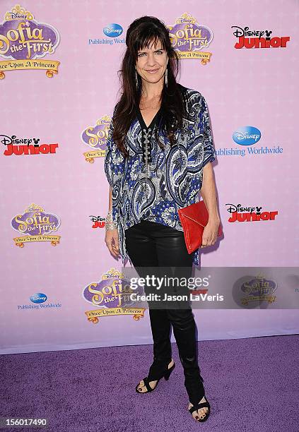 Actress Jennifer Hale attends the premiere of "Sofia The First: Once Upon a Princess" at Walt Disney Studios on November 10, 2012 in Burbank,...