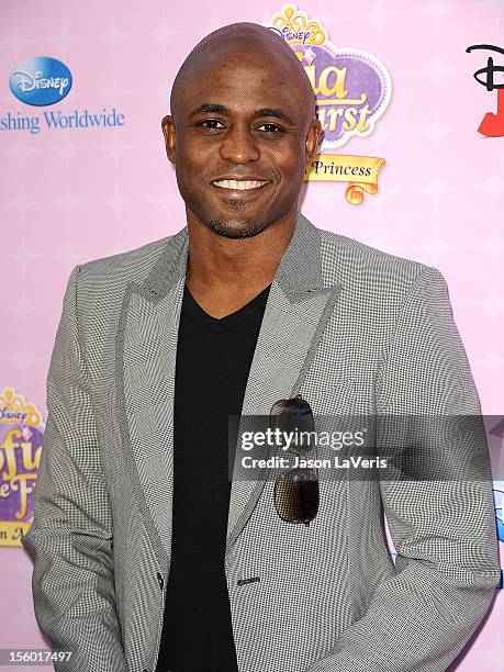 Actor Wayne Brady attends the premiere of "Sofia The First: Once Upon a Princess" at Walt Disney Studios on November 10, 2012 in Burbank, California.