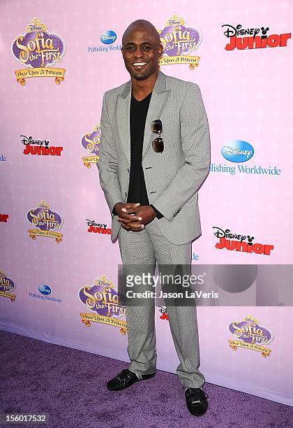 Actor Wayne Brady attends the premiere of "Sofia The First: Once Upon a Princess" at Walt Disney Studios on November 10, 2012 in Burbank, California.