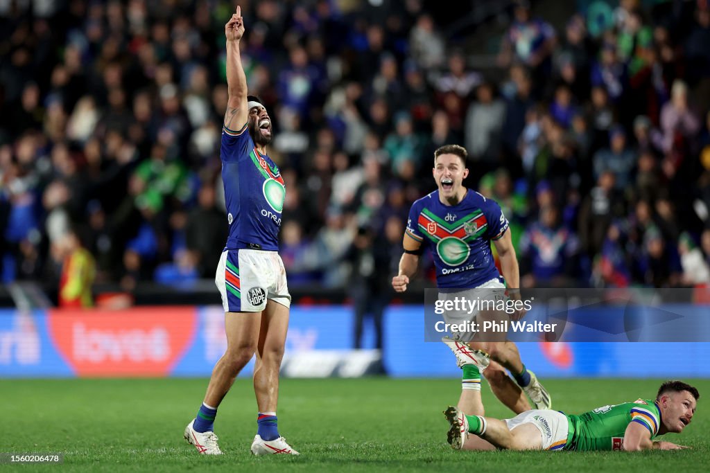 NRL Rd 21 - Warriors v Raiders