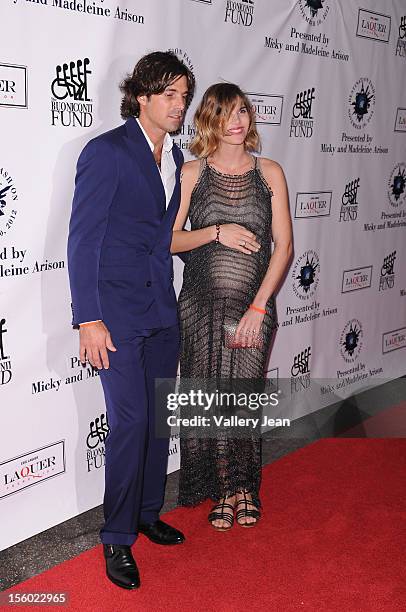 Nacho Figueras and wife Delfina Blaquier attend Buoniconti Fund to Cure Paralysis' Destination Fashion 2012 at Bal Harbour Shops on November 10, 2012...