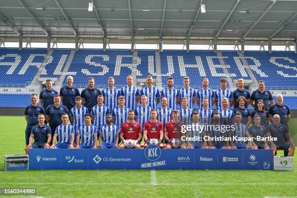 Assistant coach Sirus Motekallemi, Goalkeeper coach Markus Miller, Athletic coach Florian Boeckler, Christoph Kobald, Robin Bormuth, Marcel Franke,...