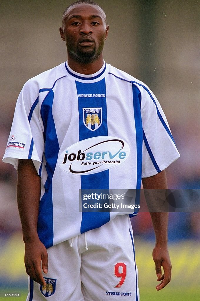 Lomana Tresor Lua Lua of Colchester United in action during the... News ...