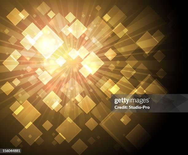 Abstract Digital Exploding Background High-Res Vector Graphic - Getty ...