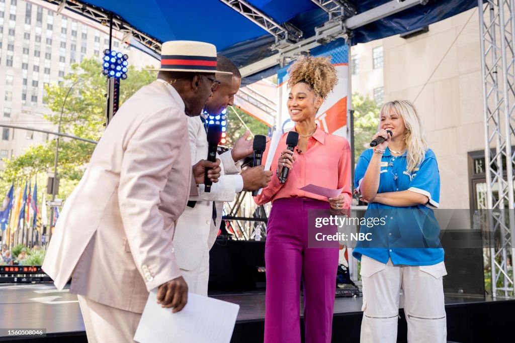 Ally Rapp Al Roker, Craig Melvin, Ally Love and Reneé Rapp on Friday, July 28 ...