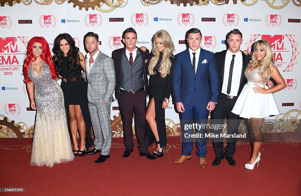MTV EMA's 2012 - Red Carpet Arrivals