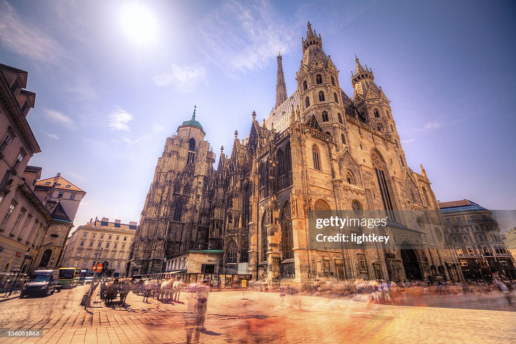 Stephansdom in Wien, Österreich.