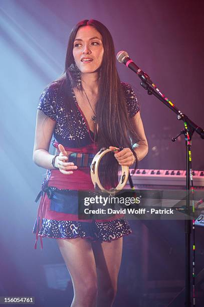 Mai Lan performs during Les Inrocks Festival 2012 at La Cigale on November 11, 2012 in Paris, France.