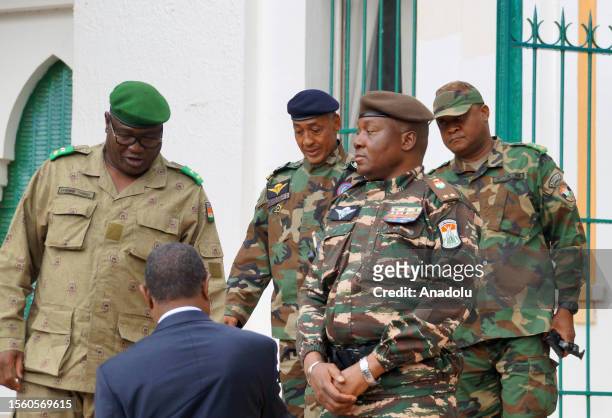 Abdourahmane Tchiani and other army commanders held a meeting in the capital, Niamey, Niger on July 28, 2023. Gen. Abdourahmane Tchiani, the head of...