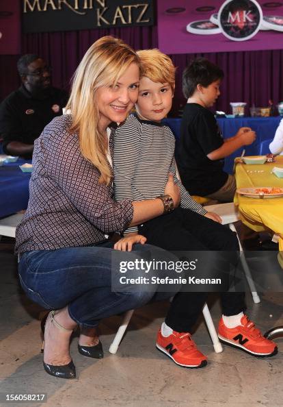 Actress Jessica Capshaw And Luke Hudson Gavigan Attend The Creative