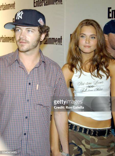 Danny Masterson and Bobette Riales during 2nd Annual Entertainment Weekly 'It List' Party at The Roxy in New York City, New York, United States.