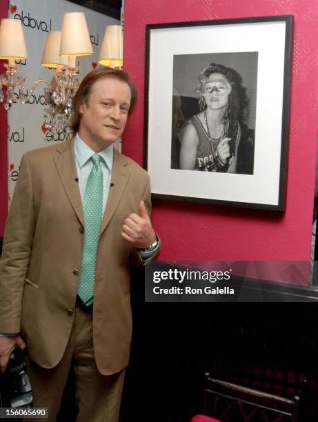 Patrick McMullan during Jessica Simpson, Kelly Rowland and Ali Landry Showcase Their Photographs of Lovable Bras to Benefit Charities at Serena Bar...