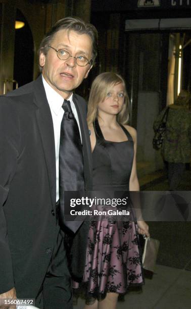 Mikhail Baryshnikov and daughter Alexandra Baryshnikov