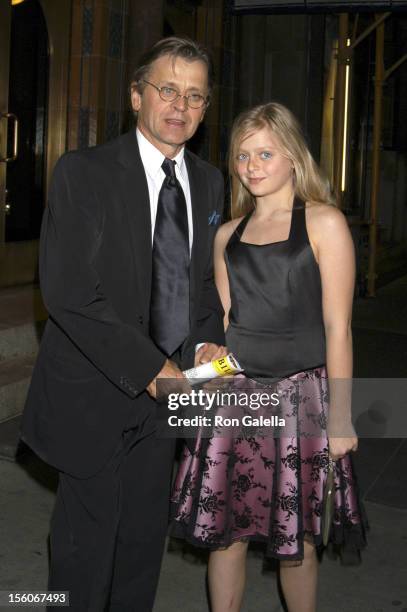 Mikhail Baryshnikov and daughter Alexandra Baryshnikov