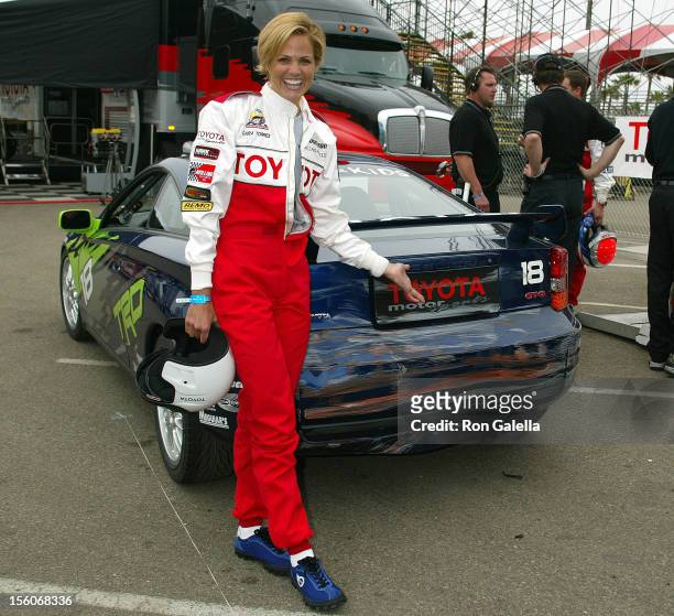 Dara Torres during 26th Annual Toyota Pro/Celebrity Race - Press Day at Streets of Long Beach in Long Beach, California, United States.
