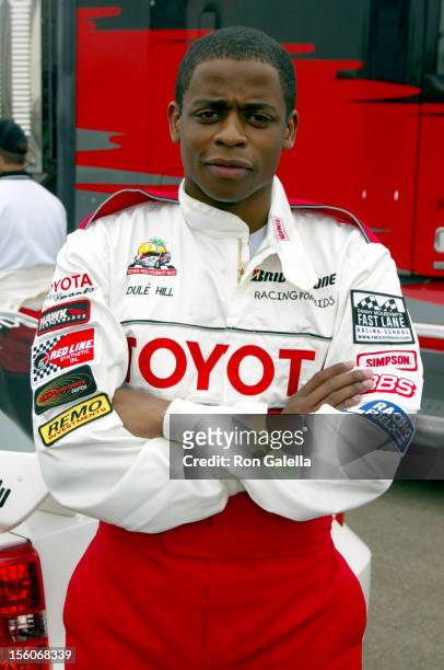 Dule Hill during 26th Annual Toyota Pro/Celebrity Race - Press Day at Streets of Long Beach in Long Beach, California, United States.