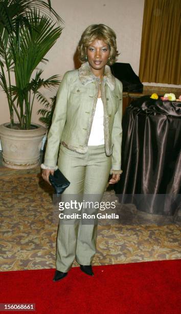 Yolonda Ross during InStyle Sneak Peek at Red Carpet Fashion for the 2003 Awards Season at Beverly Hills Hotel in Beverly Hills, California, United...