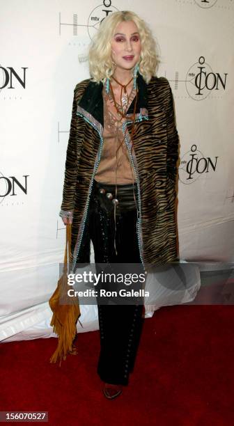 Cher during MTV Icon Honors Aerosmith - Arrivals at Sony Pictures Studios in Culver City, California, United States.