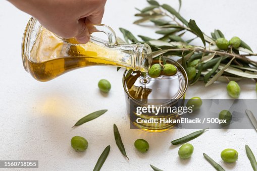 Raw olives and olive oil,Turkey