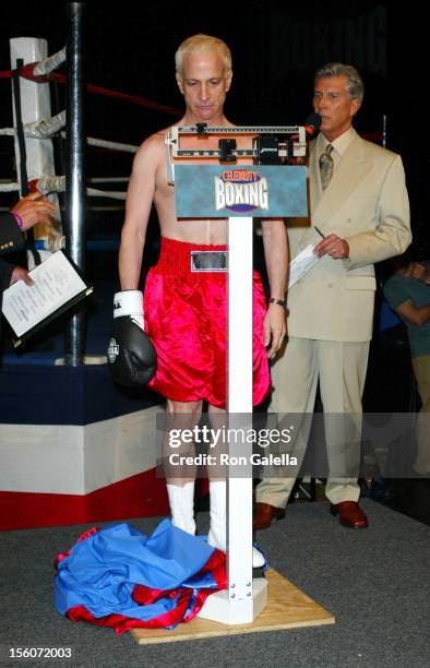 Ron Palillo during 'Celebrity Boxing 2' Weigh-In at KTLA Studios in Hollywood, California, United States.