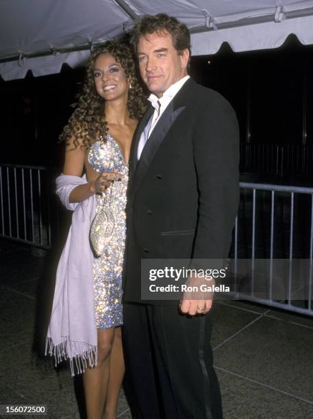 Eva La Rue and husband John Callahan during 27th Annual Daytime Emmy Awards at Radio City Music Hall in New York City, New York, United States.