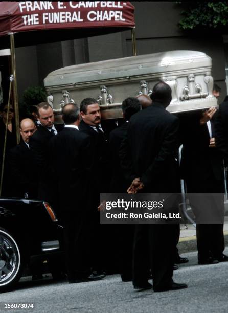 Final Wake for Aaliyah during Final Wake for Singer-Actress Aaliyah - August 31, 2001 at Frank E. Campbell Funeral Chapel in New York City, New York,...