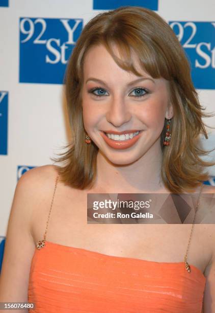 Lauren Frost during Comedy Tonight - A Night of Comedy to Benefit the 92nd Street Y at 92nd Street Y in New York City, New York, United States.