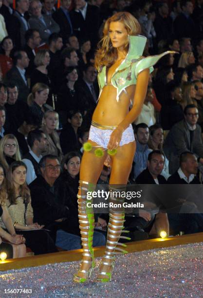Carmen Kass during 9th Annual Victoria's Secret Fashion Show