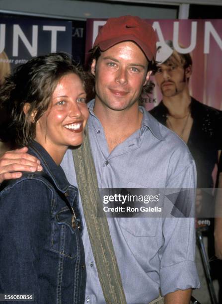 Brad Rowe and Lisa Fiori during Shadow Hours Premiere at Vogue Theatre in Hollywood, California, United States.