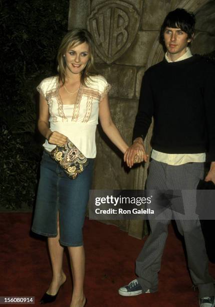 Alicia Silverstone and Christopher Jarecki during 'Harry Potter and The Sorcerer's Stone' Los Angeles Premiere at Mann Village Theatre in Westwood,...