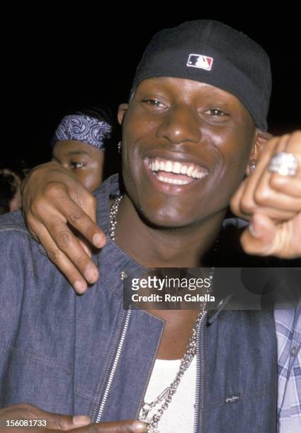 Tyrese during Jennifer Lopez and Stuff Magazine MTV Video Music Awards Party at Man Ray in New York City, New York, United States.