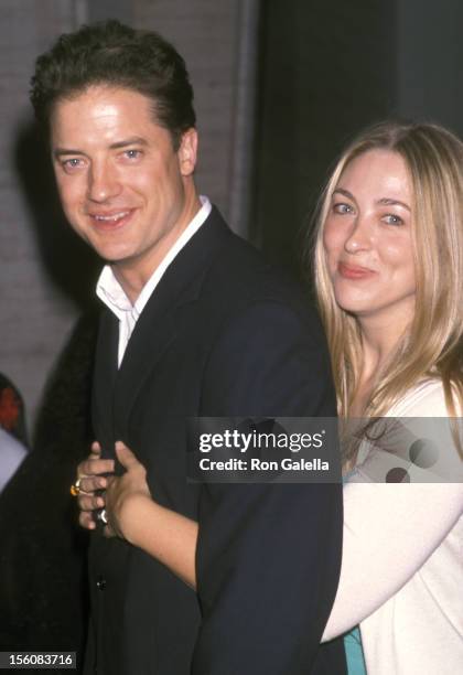 Brendan Fraser and Afton Smith during The 20th Annual CFDA American Fashion Awards at Avery Fisher Hall - Lincoln Center in New York City, New York,...