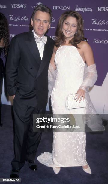 Game Show Host Pat Sajak and wife Lesly Brown attending Nineth Annuel Fire and Ice Ball Benefit on December 9, 1998 at Universal Studios in Universal...