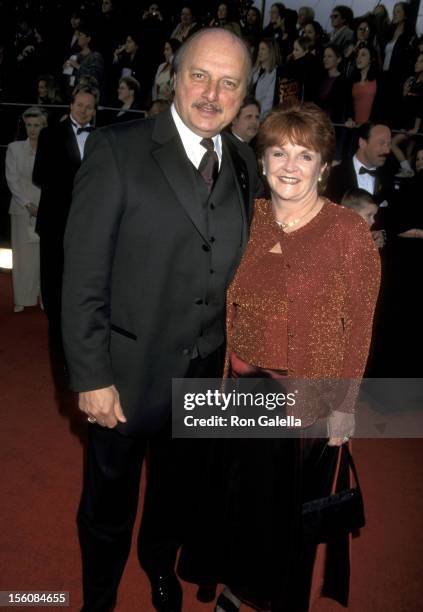 Dennis Franz and Joanie Zeck during The 7th Annual Screen Actors Guild Awards at Shrine Auditorium in Los Angeles, California, United States.