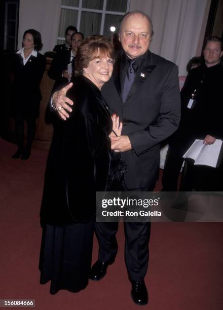 Dennis Franz and Joanie Zeck during 2002 AFI Awards Ceremony at Beverly Hills Hotel in Beverly Hills, California, United States.