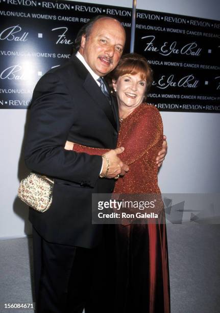 Dennis Franz and Joanie Zeck during 10th Annual Fire and Ice Ball to Benefit Revlon UCLA Women Cancer Center at Beverly Hilton Hotel in Beverly...