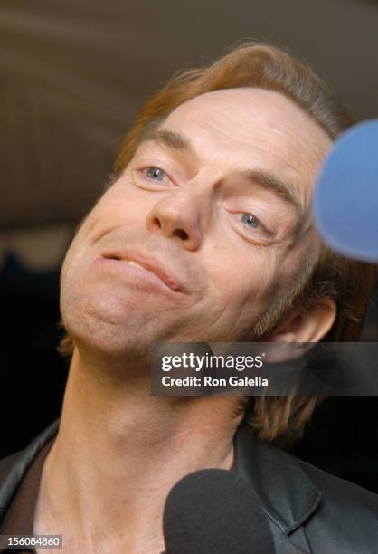 Hugo Weaving during 'Matrix Reloaded' New York Premiere - Outside Arrivals at The Ziegfeld Theater in New York City, New York, United States.