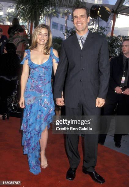 David James Elliott and Nanci Chambers during The 2nd Annual TV Guide Awards at Fox Studios in Century City, California, United States.