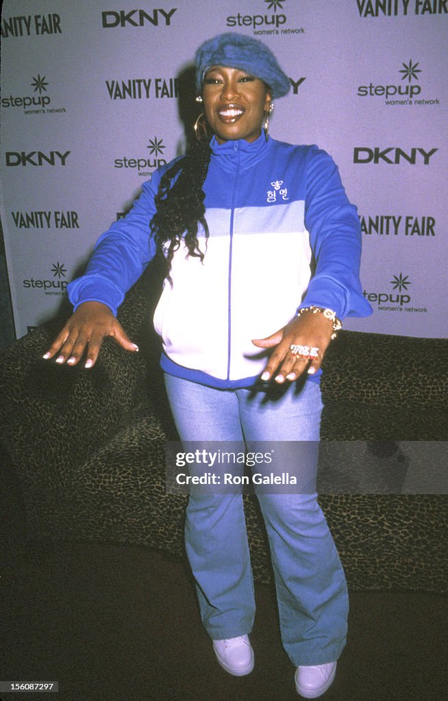 Missy 'Misdemeanor' Elliott during DKNY and Vanity Fair Present 'In ...