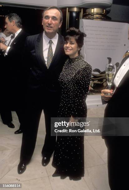 Police Commissioner William J. Bratton and wife Cheryl Fiandaca attend the 36th Annual Grammy Awards After Party hosted by RCA-BMG on March 1, 1994...