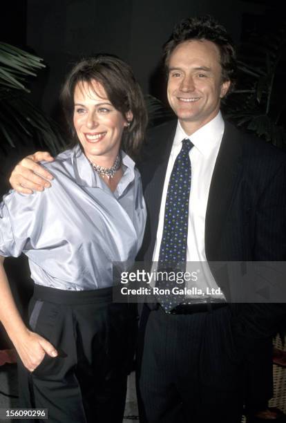 Jane Kaczmarek and Bradley Whitford during Fulfillment Fund Honors Jeffrey Katzenberg at Stars 2001 Benefit Gala at Hollywood & Highland in...