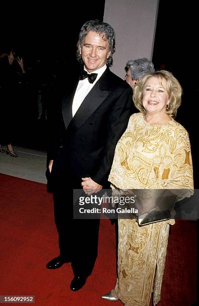 Patrick Duffy and wife Carlyn Rosser during 2000 Annual International Film Festival Awards Gala at Palm Springs Convention Center in Palm Springs,...