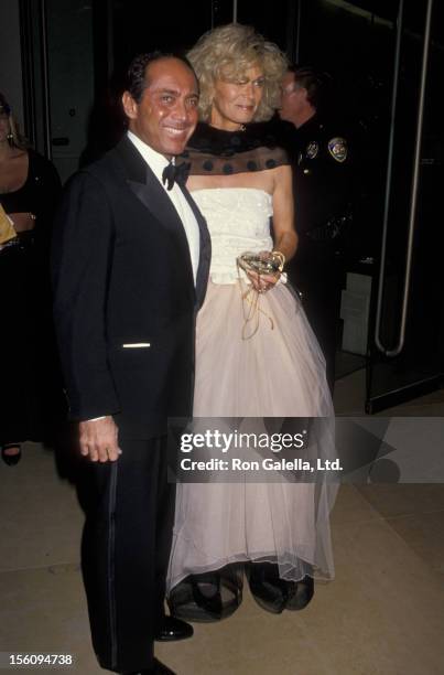 Singer Paul Anka and wife Anne DeZogheb attending 'Carousel Of Hope Ball Benefit' on October 26, 1990 at the Beverly Hilton Hotel in Beverly Hills,...