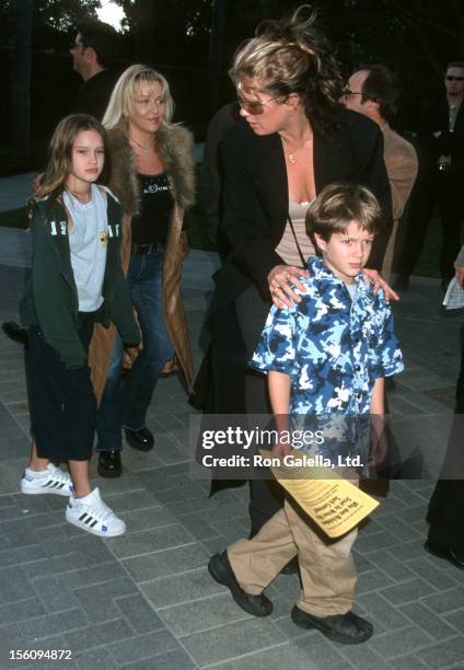 Rachel Hunter during 'Jimmy Neutron: Boy Genius' Los Angeles Premiere at Paramount Studios in Los Angeles, California, United States.