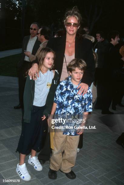 Rachel Hunter during 'Jimmy Neutron: Boy Genius' Los Angeles Premiere at Paramount Studios in Los Angeles, California, United States.