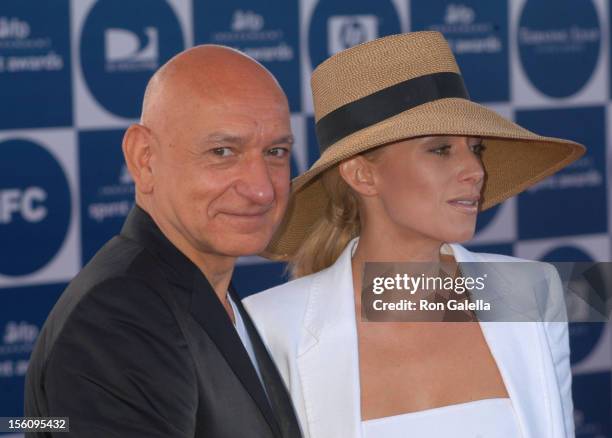 Sir Ben Kingsley and wife Lady Alexandra Christmann