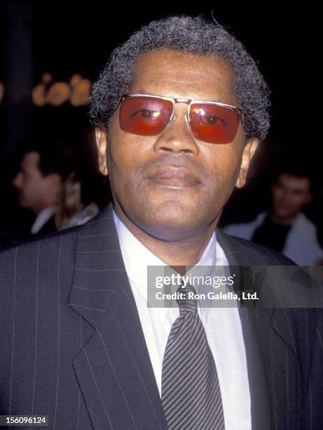 Actor Clarence Williams III attend 'The Scout' Westwood Premiere on September 26, 1994 at Mann Village Theatre in Westwood, California.