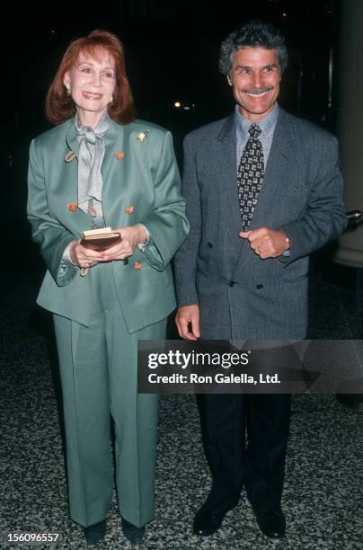 Actress Katherine Helmond and artist David Christian attending 'Gala Honoring Ella Fitzgerald' on April 10, 1993 at the Beverly Wilshire Hotel in...