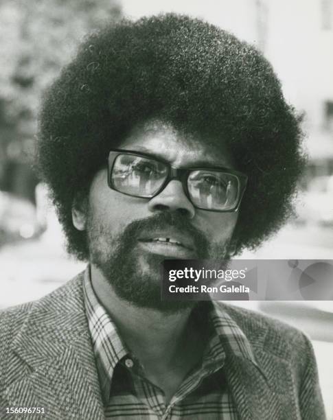 Actor Clarence Williams III being photographed on March 21, 1979 on Rodeo Drive in Beverly Hills, California.