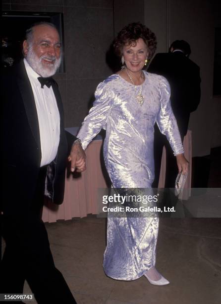 Actress Marion Ross and Paul Michael attending Third Annual Fire and Ice Ball Benefit on December 2, 1992 at the Beverly Hilton Hotel in Beverly...